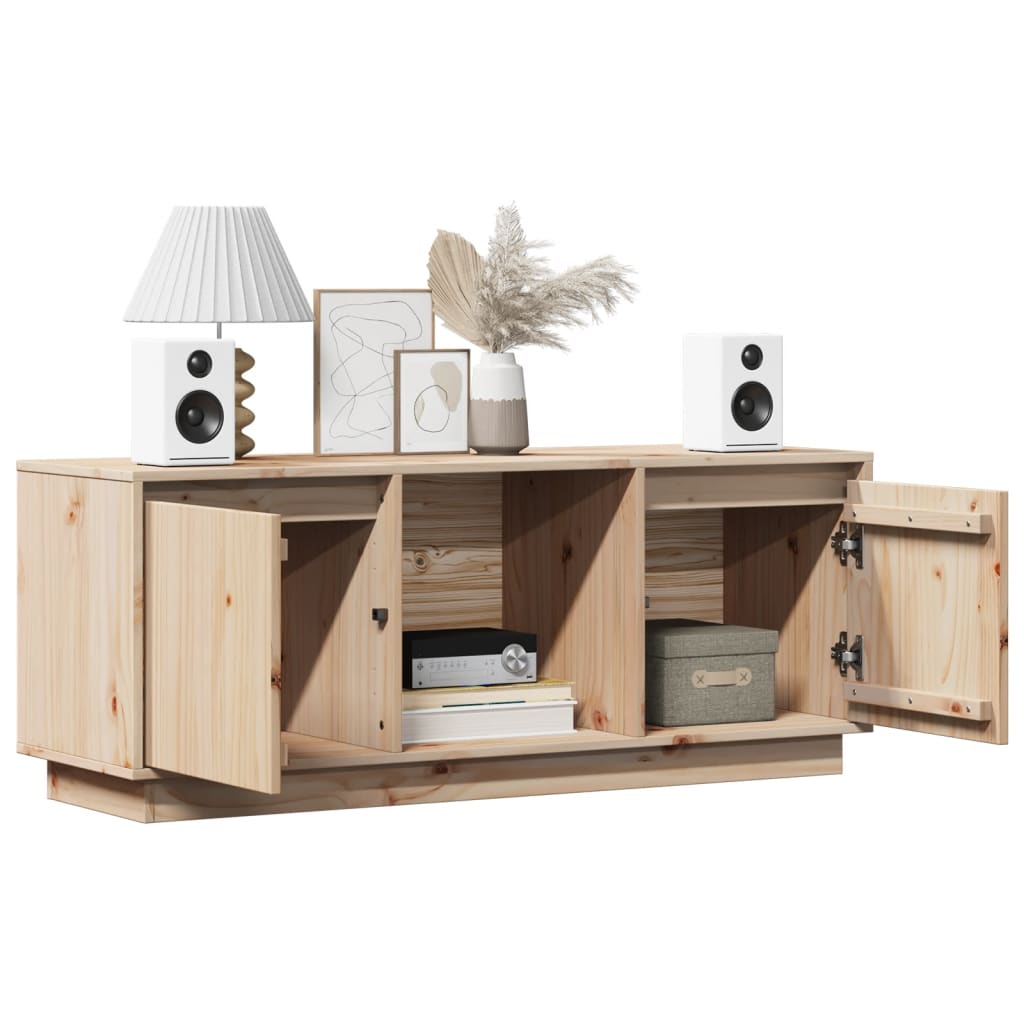 vidaXL Meuble TV 110,5x35x44 cm Bois de pin massif