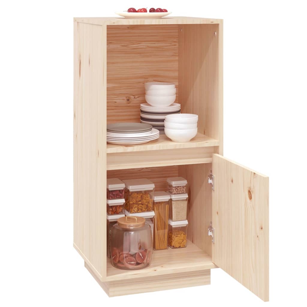vidaXL Buffet 38x35x80 cm Bois de pin massif