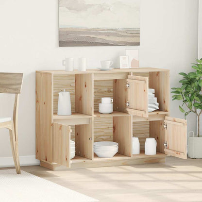vidaXL Commode 110,5x35x80 cm Pin massif
