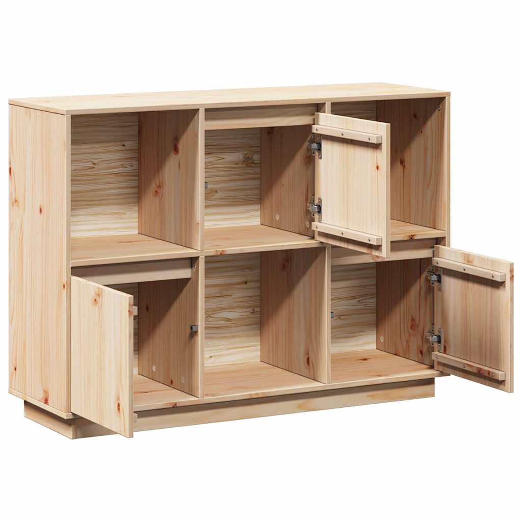 vidaXL Commode 110,5x35x80 cm Pin massif