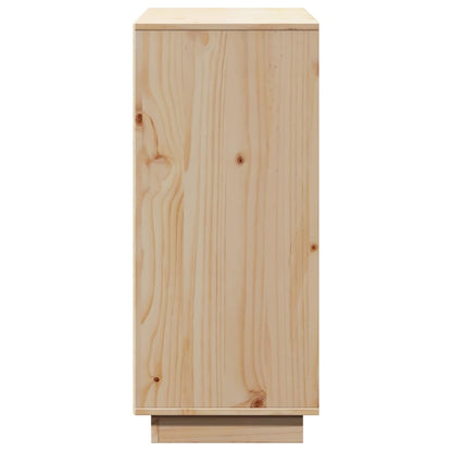 vidaXL Commode 110,5x35x80 cm Pin massif