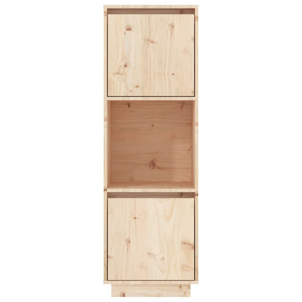 vidaXL Highboard 38x35x117 cm Massivholz Kiefer