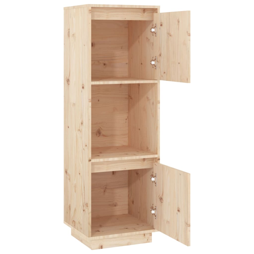 vidaXL Highboard 38x35x117 cm Massivholz Kiefer