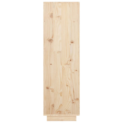 vidaXL Highboard 38x35x117 cm Massivholz Kiefer