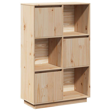 vidaXL Highboard 74x35x117 cm Massivholz Kiefer