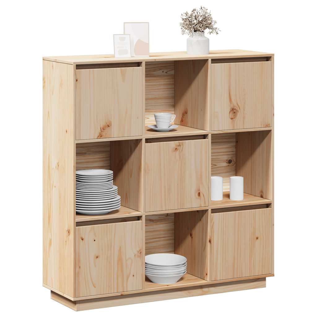 vidaXL Highboard 110,5x35x117 cm bois de pin massif