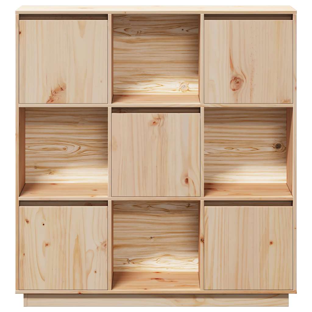 vidaXL Highboard 110,5x35x117 cm bois de pin massif