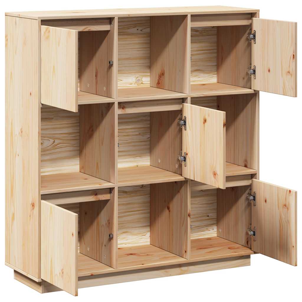 vidaXL Highboard 110,5x35x117 cm bois de pin massif