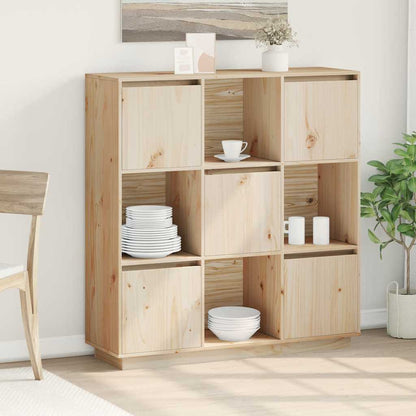 vidaXL Highboard 110,5x35x117 cm bois de pin massif