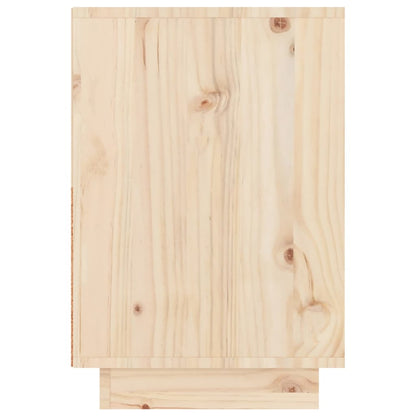 vidaXL Nachttisch 60x34x51 cm Massivholz Kiefer