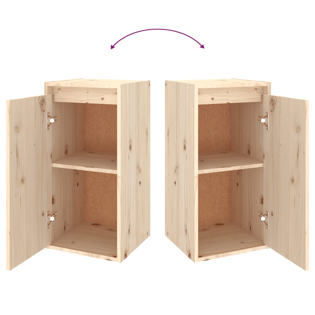 vidaXL TV-Schränke 5 Stk. Massivholz Kiefer