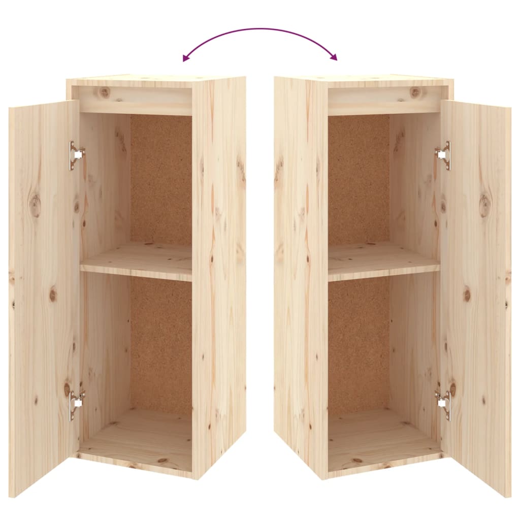 vidaXL Meubles TV 4 pcs Bois de pin massif