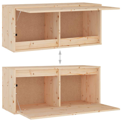 vidaXL Meubles TV 4 pcs Bois de pin massif