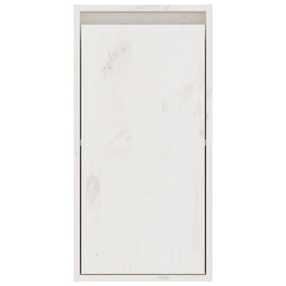 vidaXL Meubles TV 6 pcs Blanc Bois de pin massif