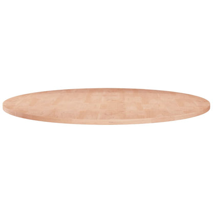 vidaXL Plateau de table rond Ø60x1,5 cm en chêne massif non traité
