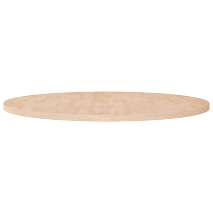 vidaXL Plateau de table rond Ø90x2,5 cm Bois de chêne massif non traité