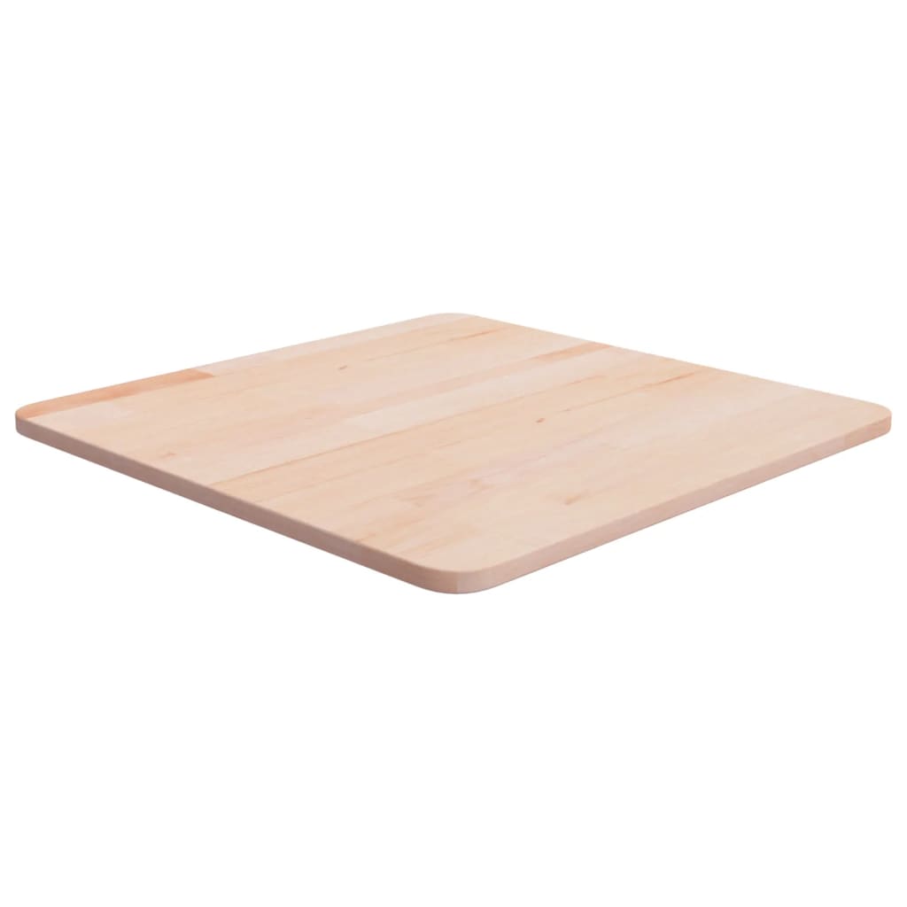 vidaXL Plateau de table carré 50x50x1,5 cm en chêne non traité