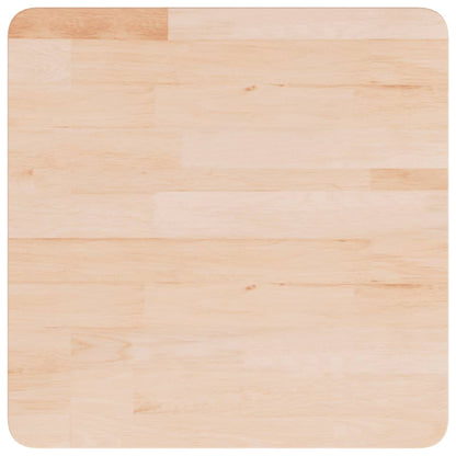 vidaXL Plateau de table carré 50x50x1,5 cm en chêne non traité