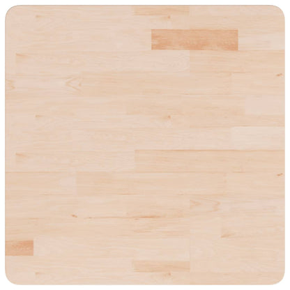 vidaXL Tischplatte Quadratisch 60x60x1,5 cm Eichenholz Unbehandelt