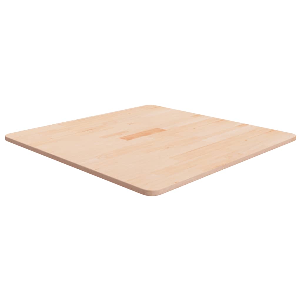 vidaXL Plateau de table carré 70x70x1,5 cm en chêne non traité