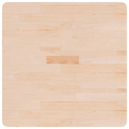 vidaXL Plateau de table carré 70x70x1,5 cm en chêne non traité