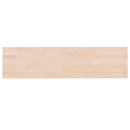 vidaXL Étagère 80x20x1,5 cm Chêne massif brut
