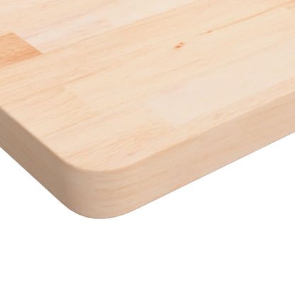 vidaXL Tischplatte Quadratisch 50x50x4 cm Eichenholz Unbehandelt