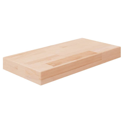 vidaXL Étagère murale 40x20x4 cm en chêne massif non traité