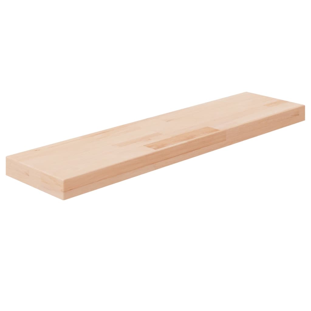 vidaXL Étagère murale 80x20x4 cm Bois de chêne massif non traité