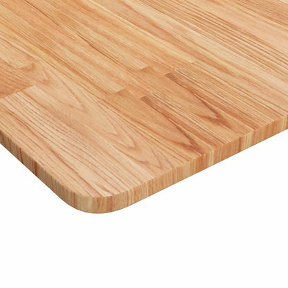 vidaXL Tischplatte Quadratisch Hellbraun 40x40x1,5cm Behandelte Eiche