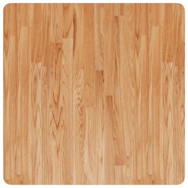 vidaXL Tischplatte Quadratisch Hellbraun 70x70x1,5cm Behandelte Eiche