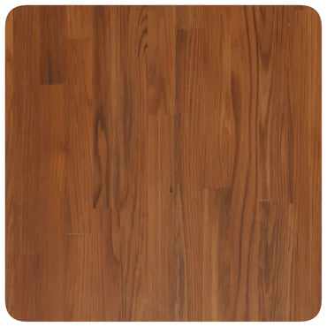 vidaXL Plateau de table carré Marron foncé 50x50x1,5cm Chêne Traité