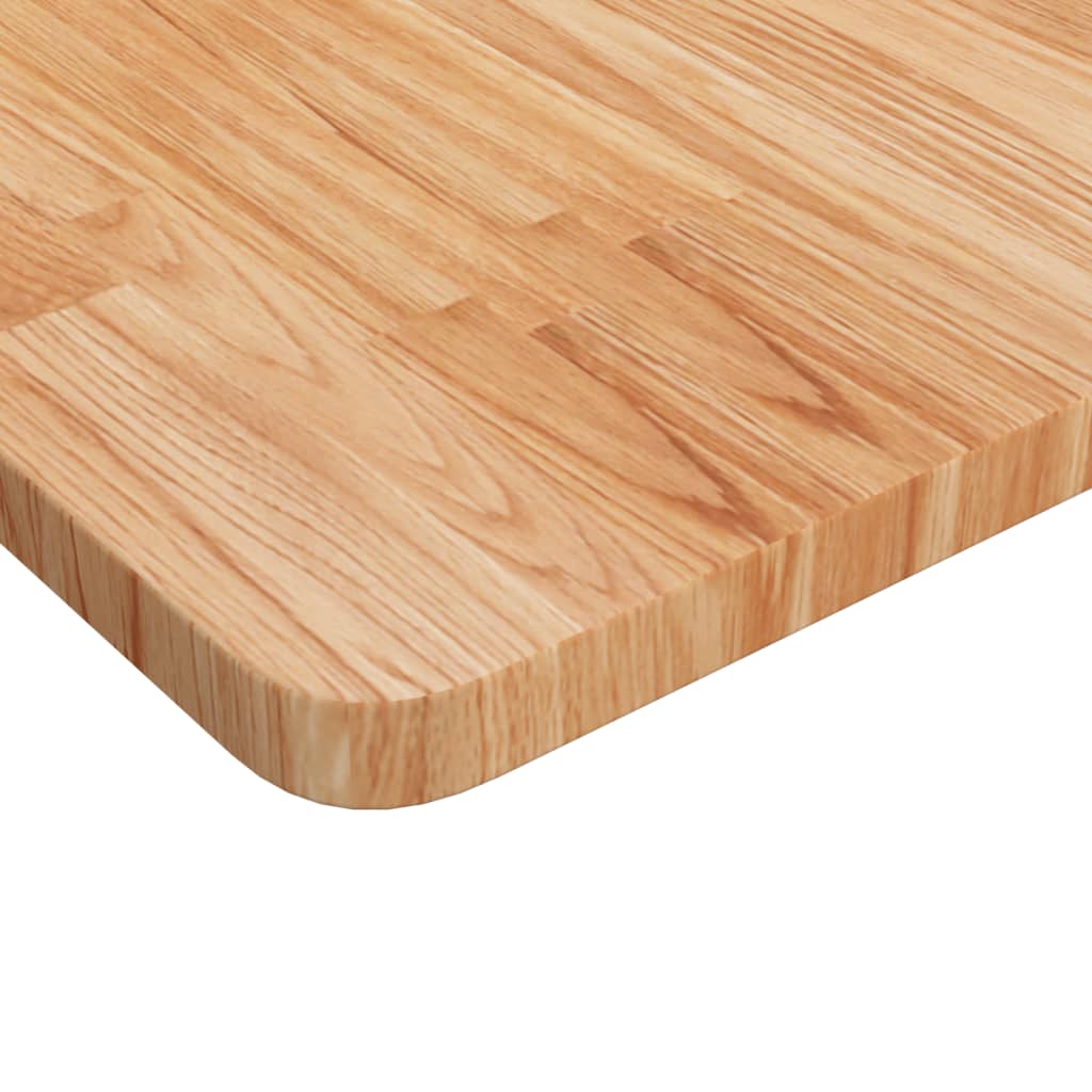 vidaXL Plateau de table carré chêne clair 40x40x2,5cm Chêne traité