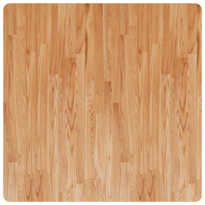 vidaXL Plateau de table carré Chêne traité marron clair 90x90x2,5 cm