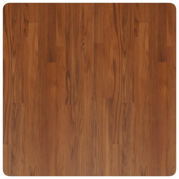 vidaXL Plateau de table carré marron foncé 80x80x2,5cm Chêne traité