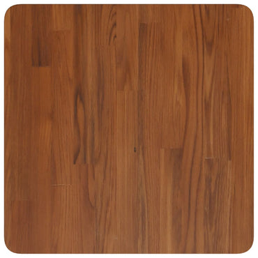 vidaXL Plateau de table carré Chêne traité marron foncé 50x50x4cm