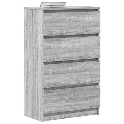vidaXL Sideboard Grau Sonoma 60x35x98,5 cm Holzwerkstoff