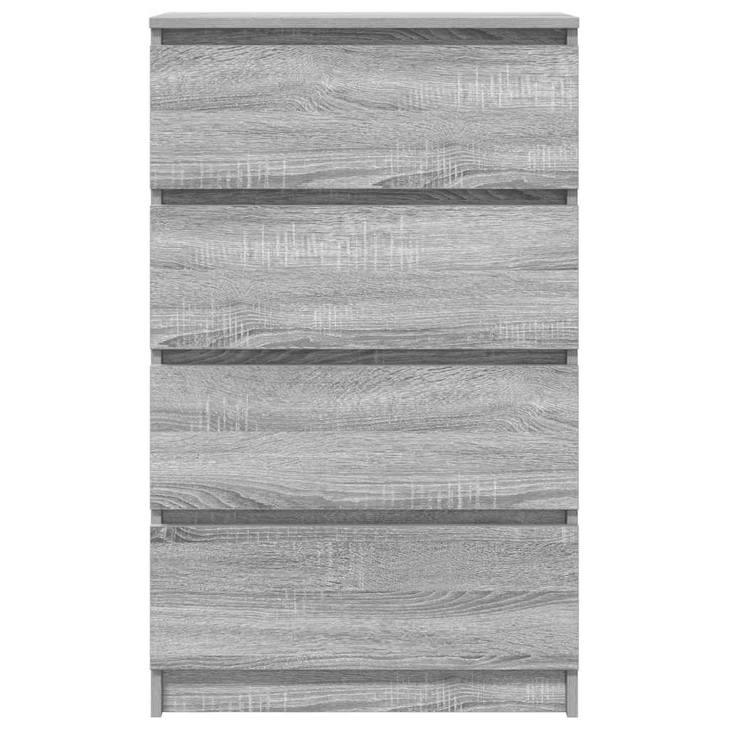 vidaXL Sideboard Grau Sonoma 60x35x98,5 cm Holzwerkstoff
