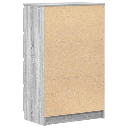 vidaXL Sideboard Grau Sonoma 60x35x98,5 cm Holzwerkstoff