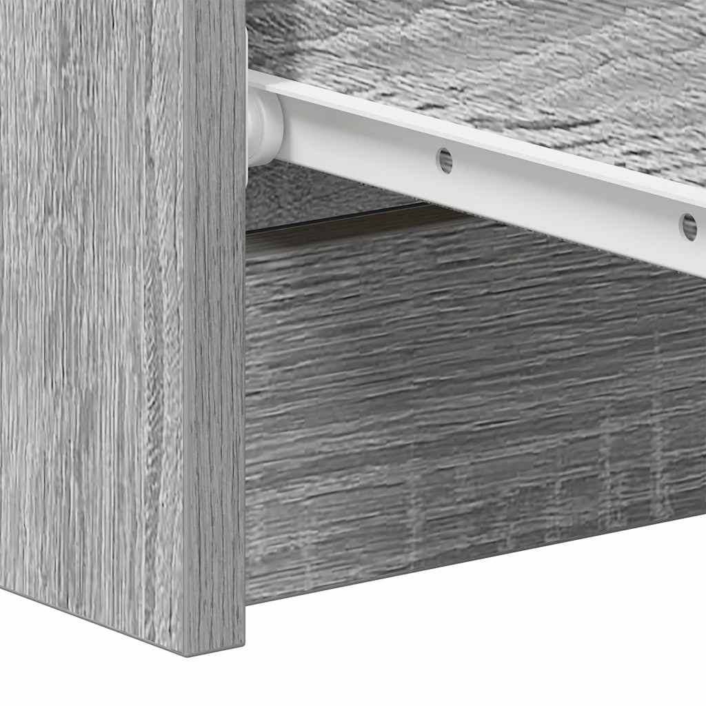 vidaXL Sideboard Grau Sonoma 60x35x98,5 cm Holzwerkstoff