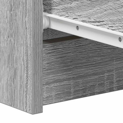 vidaXL Sideboard Grau Sonoma 60x35x98,5 cm Holzwerkstoff