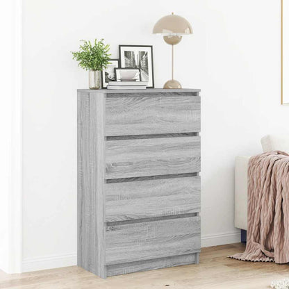 vidaXL Sideboard Grau Sonoma 60x35x98,5 cm Holzwerkstoff