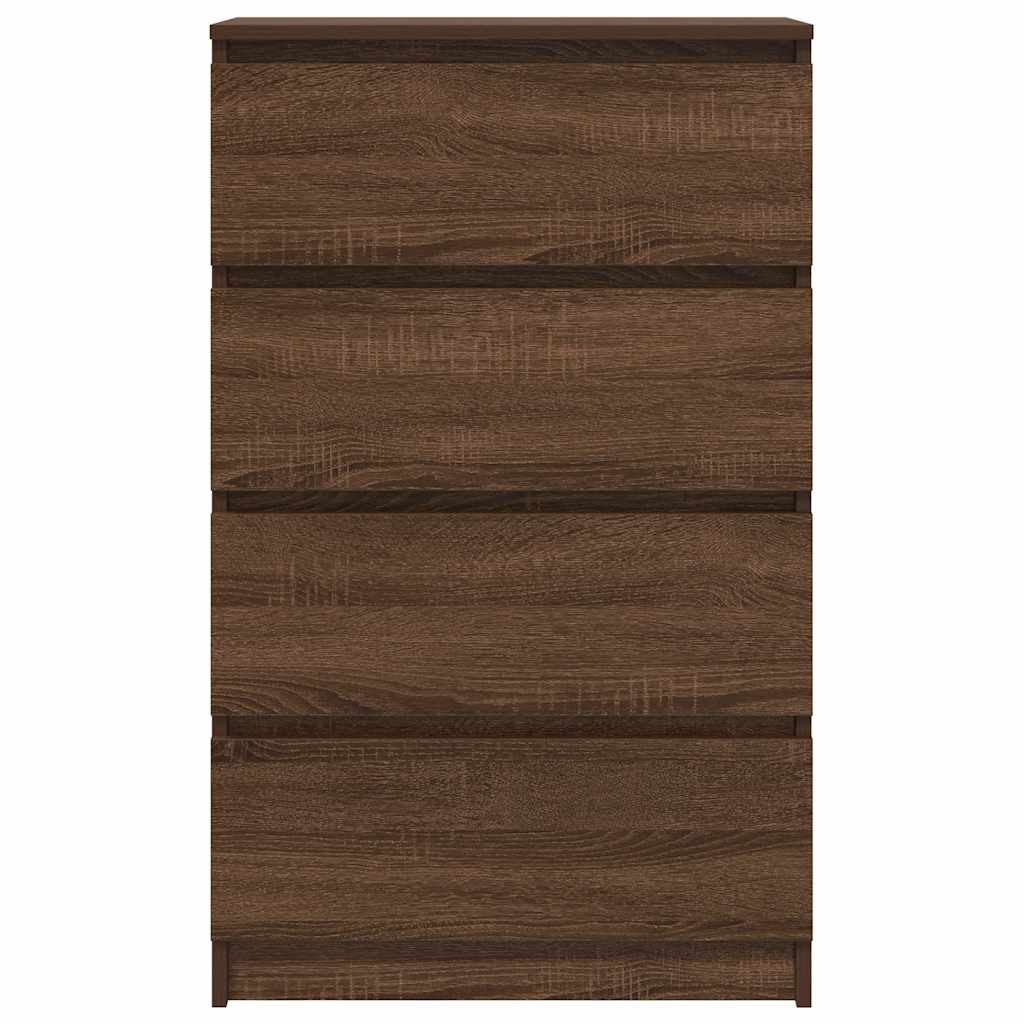 vidaXL Sideboard Braun Eichen-Optik 60x35x98,5 cm Holzwerkstoff