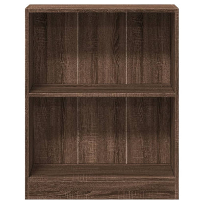 vidaXL Bücherregal Braun Eichen-Optik 60x24x76 cm Holzwerkstoff