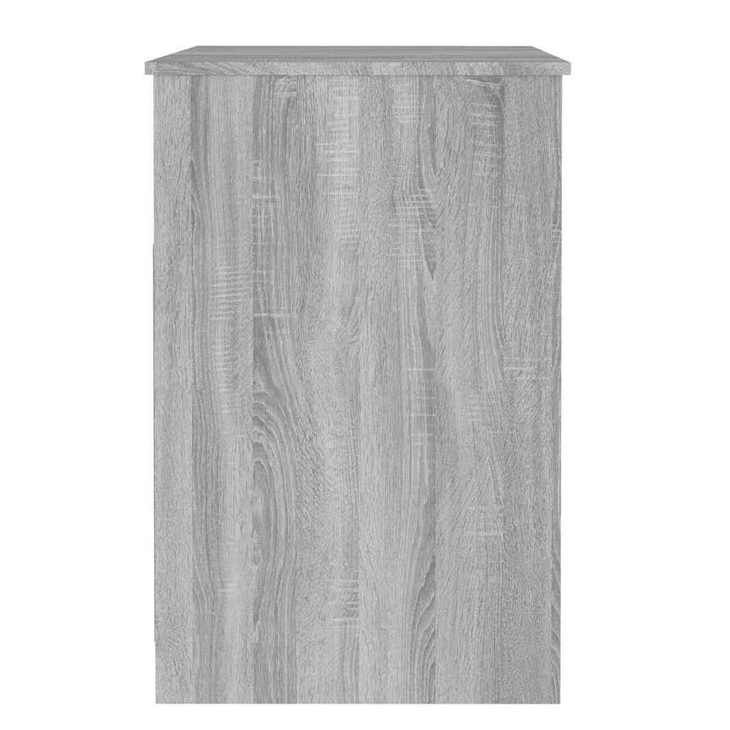 vidaXL Commode de tiroirs gris Sonoma 40x50x76 cm bois d'ingénierie