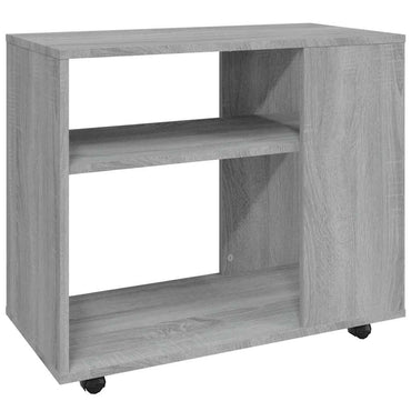 vidaXL Table d'appoint Gris Sonoma 70x35x55 cm Bois d'ingénierie
