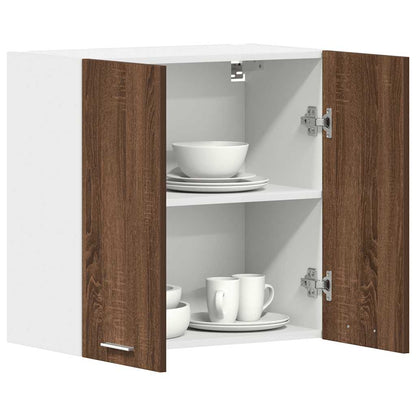 vidaXL Hängeschrank Lyon Braun Eichen-Optik 60x31x60 cm Holzwerkstoff