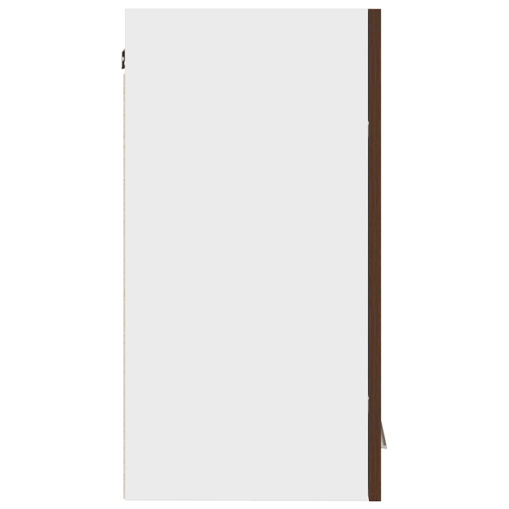 vidaXL Hängeschrank Lyon Braun Eichen-Optik 60x31x60 cm Holzwerkstoff