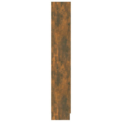 vidaXL Bibliothèque chêne fumé 82,5x30,5x185,5 cm Aggloméré