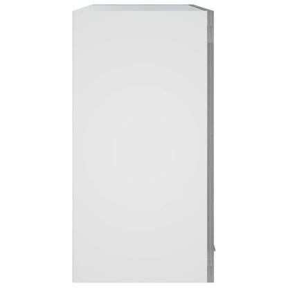 vidaXL Hängeschrank Lyon Glas Grau Sonoma 60x31x60 cm Holzwerkstoff